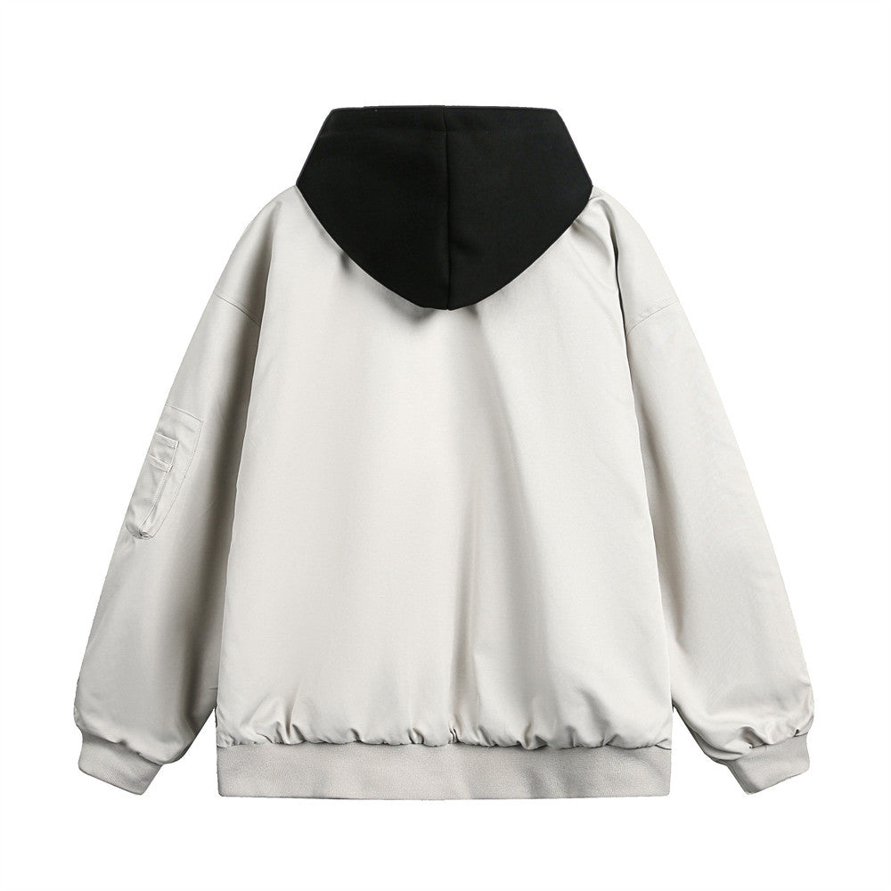 The Shadow Layer Punk Hooded Zip Jacket
