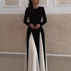 Monochrome Grace Gown