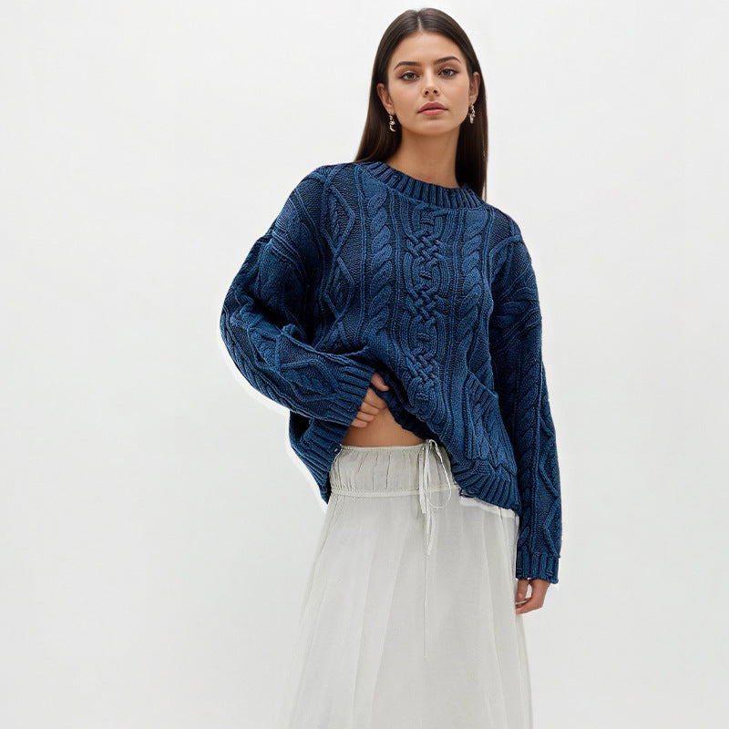The Meadow Mist Round Neck Sweater