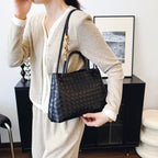 Retro Woven Shoulder Bag