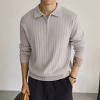 The Alpine Mist Half Zip Sweater