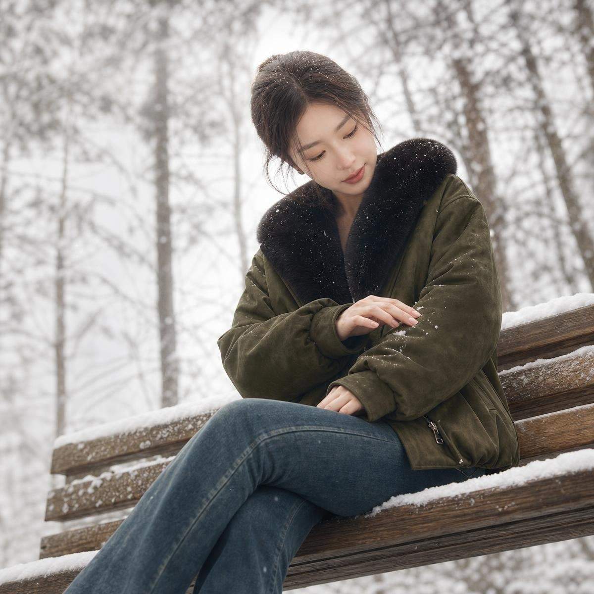 The Meadow Fox Collar Parka