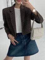 The Vintage Tweed Notch Jacket