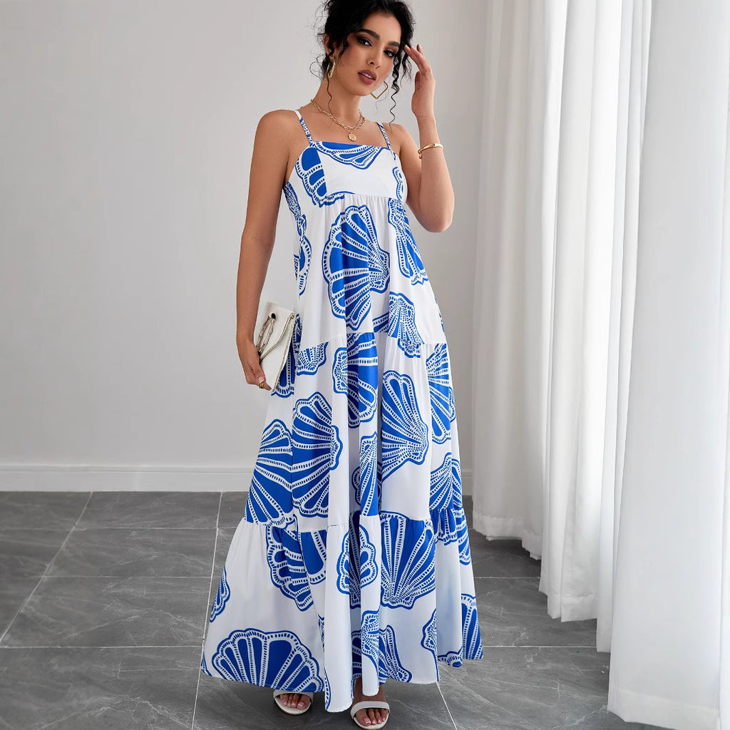The Azure Escape Maxi Dress