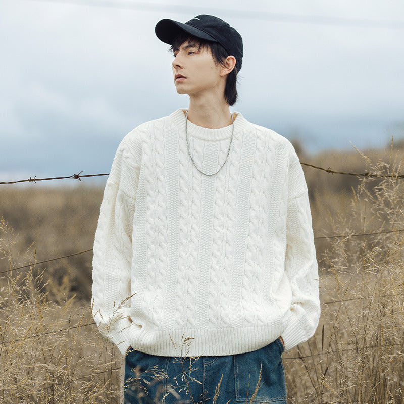 The Everyday Ember Round Neck Sweater