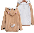 The Bunny Cloud Plush Kawaii Hoodie