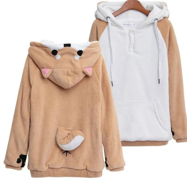 The Bunny Cloud Plush Kawaii Hoodie