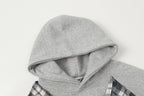 The Bow Layer Faux Two-Piece Hoodie
