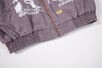 Men’s Streetwear Loose Fit Color Block Jacket