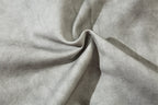 The Ivory Wash Distressed Flip Collar Jacket