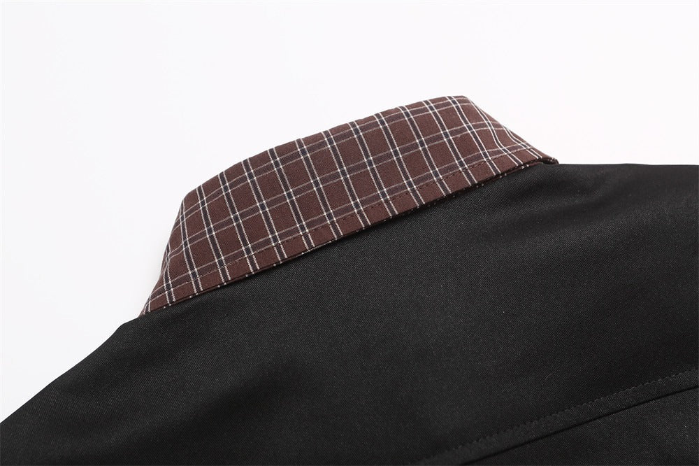 The Layer Block Lapel Jacket