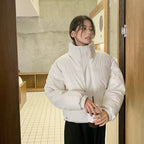 The Quilted Stand Collar Parka
