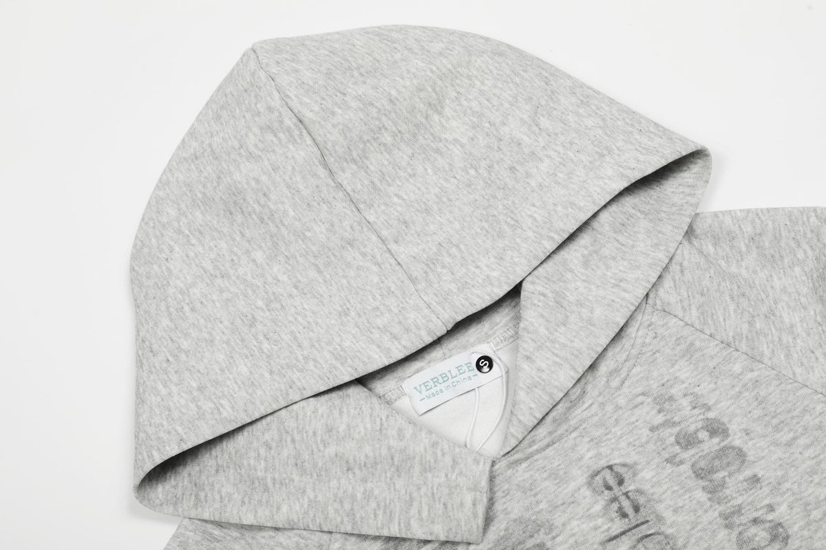 The Petal Script Short Hoodie