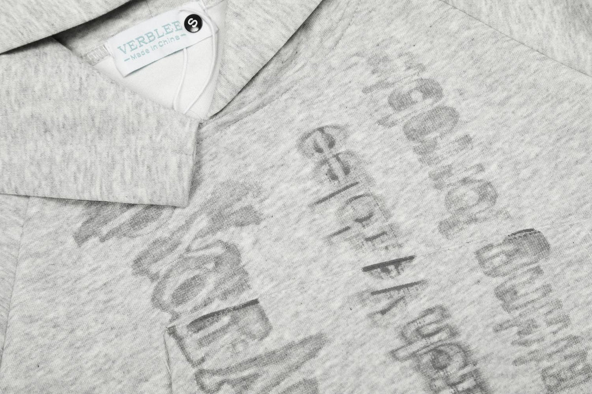 The Petal Script Short Hoodie
