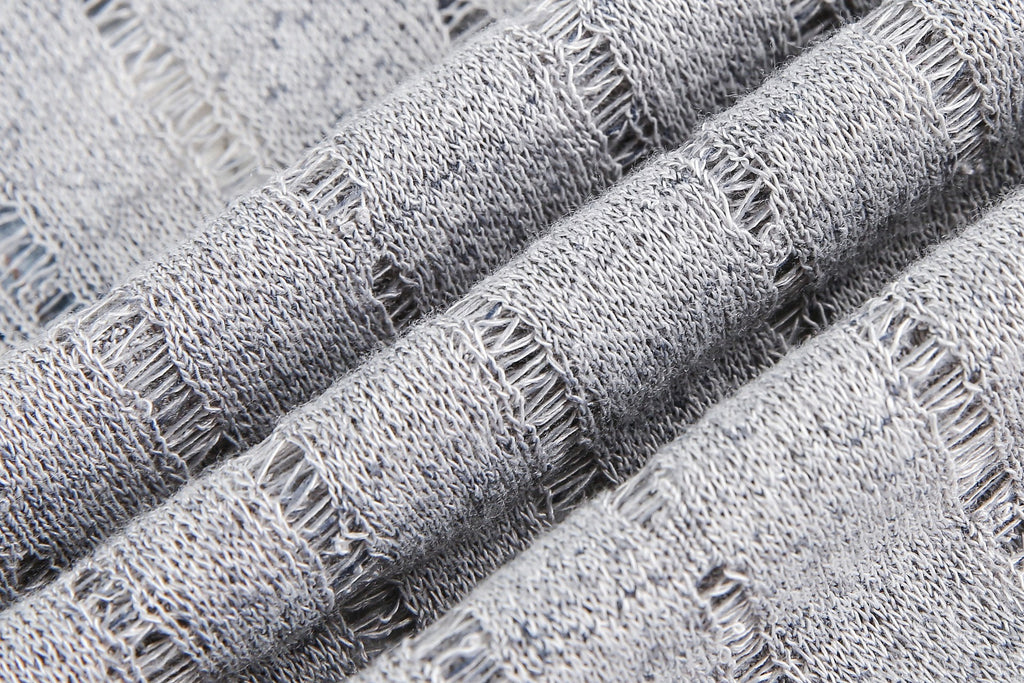 The Lattice Layer Crochet Hooded Sweatshirt