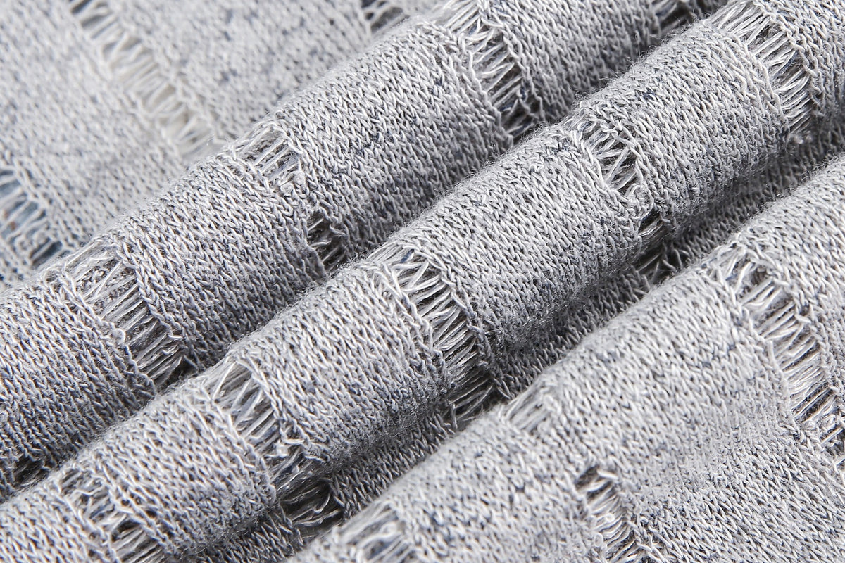 The Lattice Layer Crochet Hooded Sweatshirt