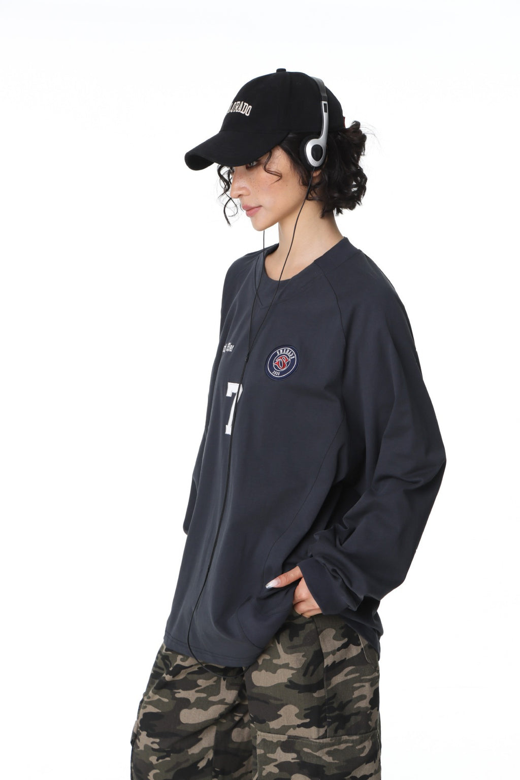 The Varsity Stitch Retro Hooded Sweatshirt