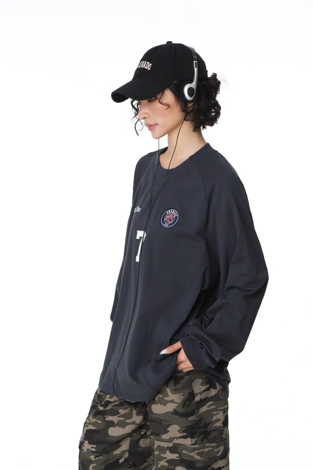 The Varsity Stitch Retro Hooded Sweatshirt