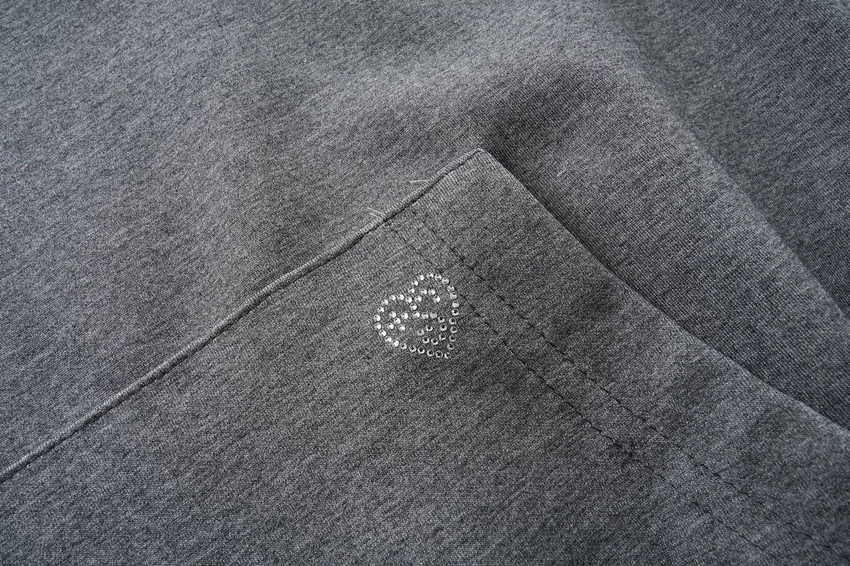 The Pink Shawl Layer Hooded Sweatshirt