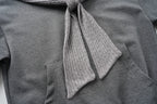 The Pink Shawl Layer Hooded Sweatshirt