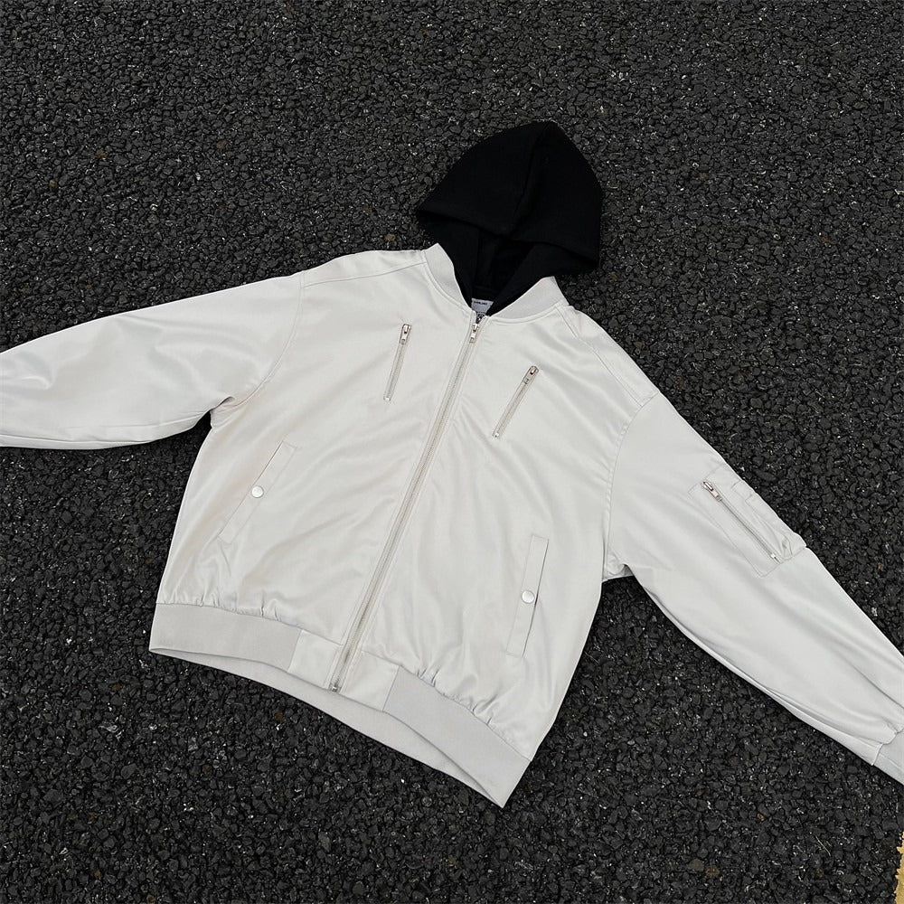 The Shadow Layer Punk Hooded Zip Jacket