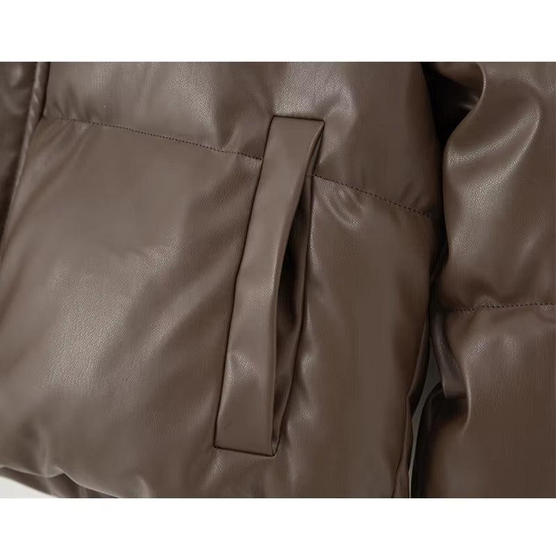 The Quilted Stand Collar Parka