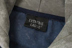 The Faded Block Fake Two-Piece Hooded Jacket