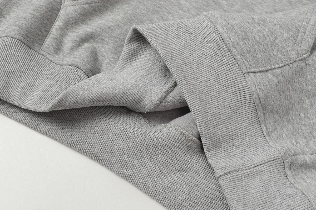 The Bow Layer Faux Two-Piece Hoodie