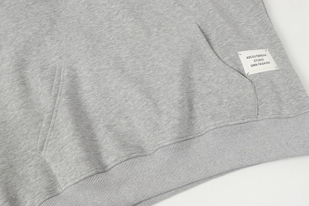 The Bow Layer Faux Two-Piece Hoodie