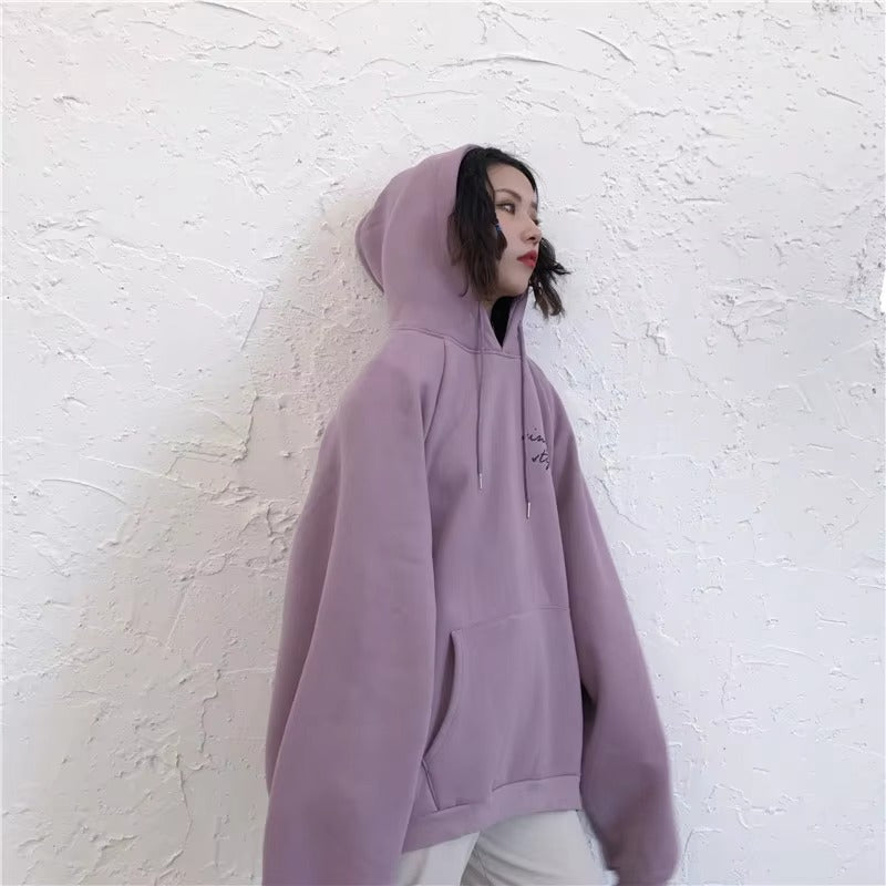 The Autumn Script Letter Hoodie