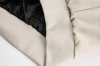 The Obsidian Layer Faux Leather Hooded Jacket