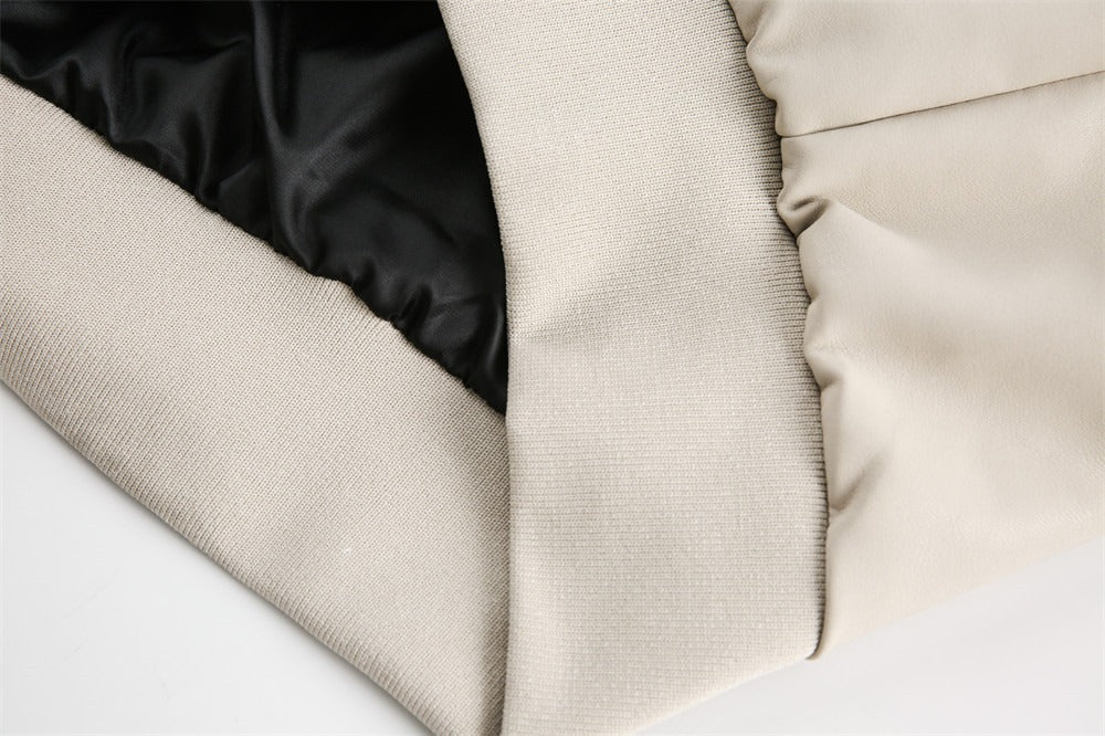 The Obsidian Layer Faux Leather Hooded Jacket