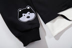 The Pup Patch Faux Two-Piece Polo Sweatshirt