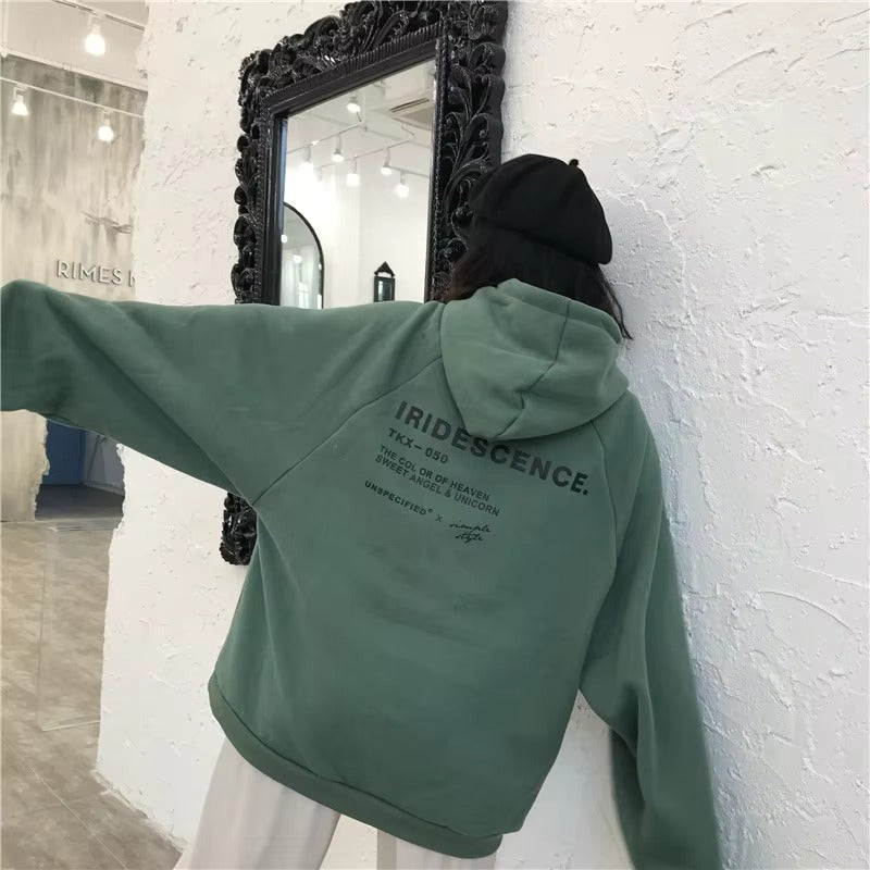 The Autumn Script Letter Hoodie