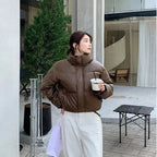 The Quilted Stand Collar Parka