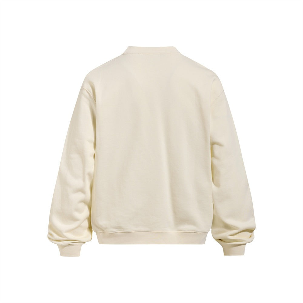 The Roast Script Letter Print Crewneck Sweatshirt